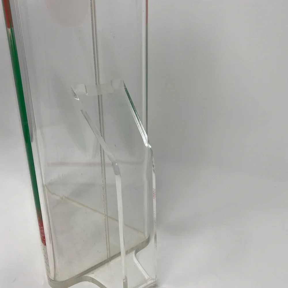 Vintage Tulips pitcher lucite 80’s cottagecore
